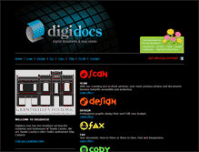 Tablet Screenshot of digiyourdocs.com
